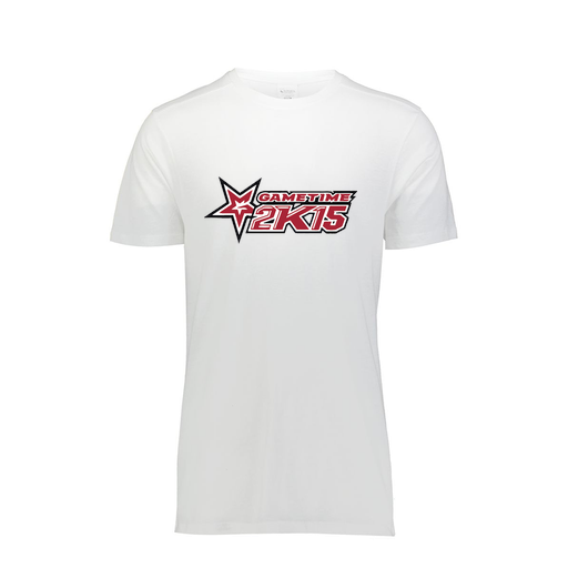 [FTSCUBWH-AS-LOGO1] Decker Men's Tri-Blend T-Shirt - Short Sleeve (Adult S, White, Logo 1)