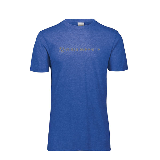 [FTSCUBNV-AS-LOGO2] Decker Men's Tri-Blend T-Shirt - Short Sleeve (Adult S, Navy, Logo 2)