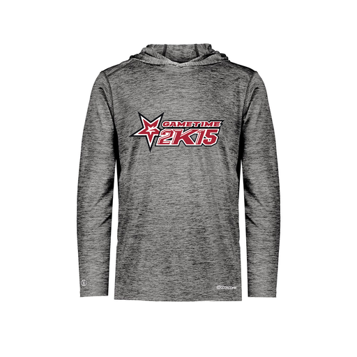 [FOLHCGBK-YS-LOGO1] Decker Youth Charge Hoodie (Youth S, Black, Logo 1)