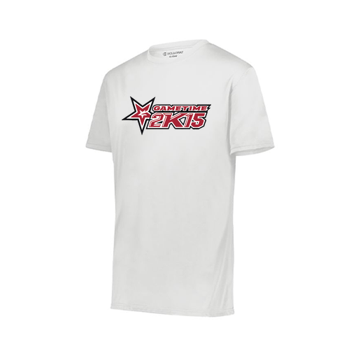 [222819.005.XXS-LOGO1] Youth Movement Dri Fit Shirt (Youth XXS, White, Logo 1)